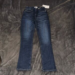 Frame Le Super High Straight Jeans NWT
